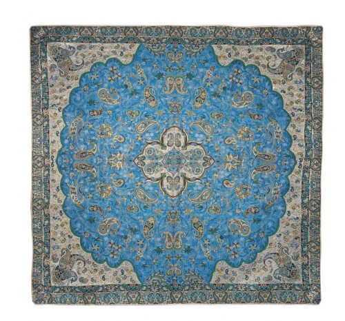 رومیزی ترمه طرح شاه عباسی 